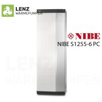 NIBE S1255-6 PC  SOLE  Wärmepumpe mit WW-Speicher und Passivkühlung